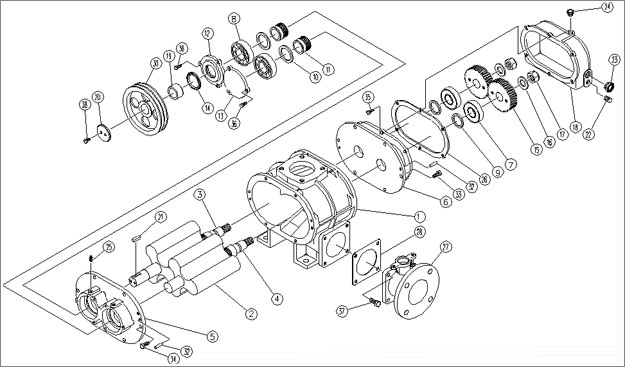 羅茨風(fēng)機(jī) 羅茨風(fēng)機(jī)